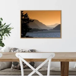 23" X 16" Scenic View Of The Columbia River Gorge By David Frazier Danita Delimont Framed Canvas Wall Art - Amanti Art -Lamps and Lighting Store GUEST 3fc0e6b2 3045 444f afb9 75ff6d669068