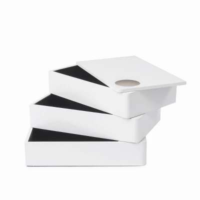 Spindle Jewelry Storage Box White - Umbra 8 Spindle Jewelry Storage Box White - Umbra - Image 6