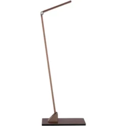 Possini Euro Design Bentley Modern Desk Lamp 21" High French Bronze Aluminum Metal LED Touch On Off Adjustable Head For Bedroom Living Room Office -Lamps and Lighting Store GUEST 4200bf67 ffff 40bd a841 bc27ba171001