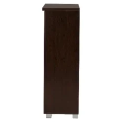 Adalwin Modern And Contemporary 2-Door Wooden Entryway Shoes Storage Cabinet - Dark Brown - Baxton Studio 8 Adalwin Modern And Contemporary 2-Door Wooden Entryway Shoes Storage Cabinet - Dark Brown - Baxton Studio -Lamps and Lighting Store GUEST 44dcdfcc 9ea7 4f84 ae96 d1aabeed2058