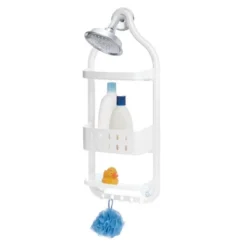 Cade Shower Caddy White - IDESIGN -Lamps and Lighting Store GUEST 452689f3 c3dd 47a1 94b3 16beaf9e059f