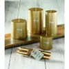 Tagltd Metallic Pillar Candle 3X6