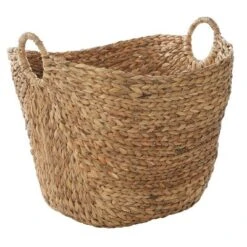 19" X 20" X 18" Brown Sea Grass Contemporary Storage Basket - Olivia & May 24 19" X 20" X 18" Brown Sea Grass Contemporary Storage Basket - Olivia & May -Lamps and Lighting Store GUEST 4659a6e7 069c 4a60 ac4a 54eb249edf0b