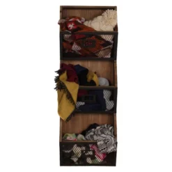 Burdock Rustic Wood And Metal Wall Vertical Storage Pockets Brown - Kate And Laurel All Things Decor, Uniek 10 Burdock Rustic Wood And Metal Wall Vertical Storage Pockets Brown - Kate And Laurel All Things Decor, Uniek -Lamps and Lighting Store GUEST 466a7ed2 7280 4332 9013 840062fc27b6