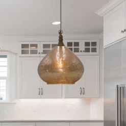 18" Valencia Teardrop Glass Pendant - River Of Goods -Lamps and Lighting Store GUEST 47777d1a 0a6f 4100 b51d fd4d3a45901b