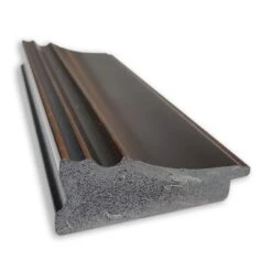 18" X 52" Trio Oil Rubbed Framed On The Door Mirror Bronze - Amanti Art