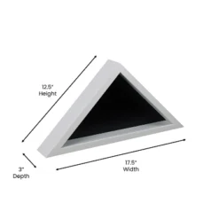 Merrick Lane Solid Wood Military Memorial Flag Display Case For 9.5' X 5' American Veteran Flag -Lamps and Lighting Store GUEST 49a1bd2e d8a3 4256 94ae 13e2211b5ebc