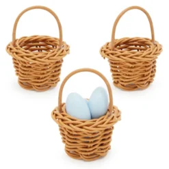 Juvale 24 Pack Rattan Tiny Baskets With Handles For Birthday Easter Decor Party Favors Or Baby Shower, 2.7 In -Lamps and Lighting Store GUEST 49a99778 1aa2 423f b060 f9b5ebed412d