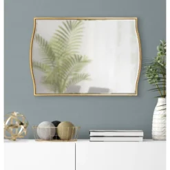 17" X 24" Sedelle Decorative Framed Wall Mirror Gold - Kate & Laurel All Things Decor 10 17" X 24" Sedelle Decorative Framed Wall Mirror Gold - Kate & Laurel All Things Decor -Lamps and Lighting Store GUEST 4b6a6d7d 927f 4992 9571 1d063f811499