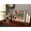 4" X 6" NCAA Purdue Boilermakers Football 3D StadiumViews Picture Frame