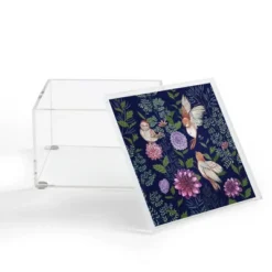 Pimlada Phuapradit Night Garden 4" X 4" Acrylic Box - Deny Designs