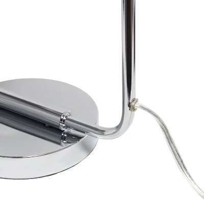 Industrial Mesh Desk Lamp Chrome - Lalia Home 11 Industrial Mesh Desk Lamp Chrome - Lalia Home - Image 9