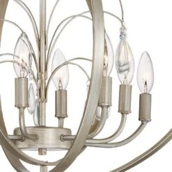 Possini Euro Design Tiller Champagne Satin Silver Pendant Chandelier 31 1/2" Wide Modern Open Orb Frame 8-Light Fixture For Dining Room Kitchen Island 11 Possini Euro Design Tiller Champagne Satin Silver Pendant Chandelier 31 1/2" Wide Modern Open Orb Frame 8-Light Fixture For Dining Room Kitchen Island -Lamps and Lighting Store GUEST 51d52cde 68b9 4679 a17f f1fe6dd4a0c3