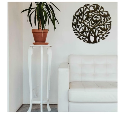 Global Crafts Double Tree Of Life Haitian Steel Drum Indoor/Outdoor Wall Art 3 Global Crafts Double Tree Of Life Haitian Steel Drum Indoor/Outdoor Wall Art