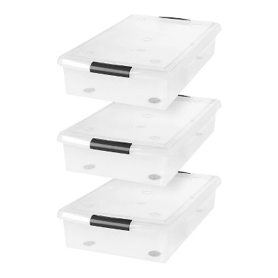 IRIS USA Plastic Under Bed Storage Containers 11 IRIS USA Plastic Under Bed Storage Containers - Image 9