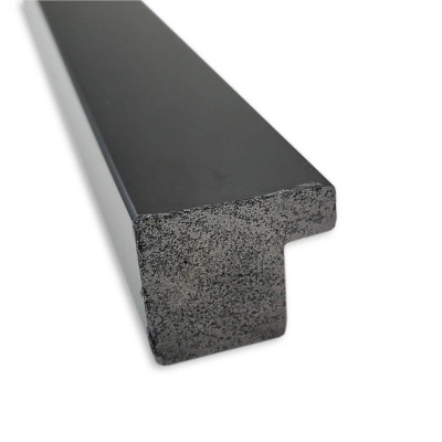 38" X 26" Non-Beveled Jet Black Wall Mirror - Amanti Art 3 38" X 26" Non-Beveled Jet Black Wall Mirror - Amanti Art