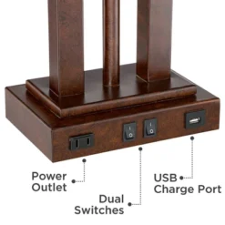 Possini Euro Design Possini Euro Deacon Bronze Gooseneck Lamps With USB And Outlet Set Of 2 13 Possini Euro Design Possini Euro Deacon Bronze Gooseneck Lamps With USB And Outlet Set Of 2 -Lamps and Lighting Store GUEST 595d9091 2ab6 45aa 8e20 ca17614d20a8