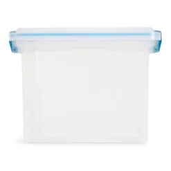 Sterilite 32 Quart Stackable Clear Plastic Storage Tote Container With Blue Gasket Latching Lid For Home And Office Organization, Clear -Lamps and Lighting Store GUEST 599d5c02 7af6 457c b7e8 d7088cc2ac3e