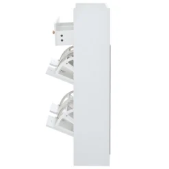 Clint 42.5" Height Shoe Rack Multifunctional 2-Tier Organizer With Drawers For 19 Pairs With 4 Flip Down Drawers-Maison Boucle 15 Clint 42.5" Height Shoe Rack Multifunctional 2-Tier Organizer With Drawers For 19 Pairs With 4 Flip Down Drawers-Maison Boucle -Lamps and Lighting Store GUEST 5a464b6f 4c62 407b 9aec 0c77cdd660ec