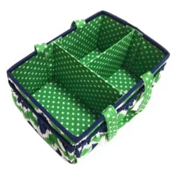 Bacati - Mix N Match Navy/Green Storage Caddy -Lamps and Lighting Store GUEST 5add87ca e154 446f bfa3 48f944222b86