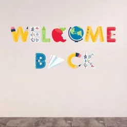 Big Dot Of Happiness Back To School - Peel And Stick First Day Of School Classroom Decorations Large Banner Wall Decals - Welcome Back -Lamps and Lighting Store GUEST 5c36fbd1 4872 4a48 925c 2ba15e1b5175