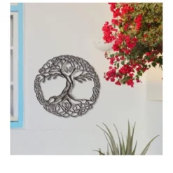 Global Crafts Celtic Tree Of Life Haitian Steel Drum Wall Art -Lamps and Lighting Store GUEST 5c644e32 abc5 465f 8fd0 b520ec279be7