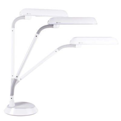 37" 18W FlexArm Plus Refresh Desk Lamp White (Includes CFL Light Bulb) - OttLite 4 37" 18W FlexArm Plus Refresh Desk Lamp White (Includes CFL Light Bulb) - OttLite - Image 2