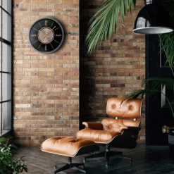 Seiko 20" Davis Wall Clock - Black -Lamps and Lighting Store GUEST 5cf5fcd9 caac 41dc 9668 d5db2b474dfe