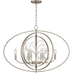 Possini Euro Design Tiller Champagne Satin Silver Pendant Chandelier 31 1/2" Wide Modern Open Orb Frame 8-Light Fixture For Dining Room Kitchen Island 13 Possini Euro Design Tiller Champagne Satin Silver Pendant Chandelier 31 1/2" Wide Modern Open Orb Frame 8-Light Fixture For Dining Room Kitchen Island -Lamps and Lighting Store GUEST 5fc9c22e fbab 49ad a61a 13b0fe082c0a