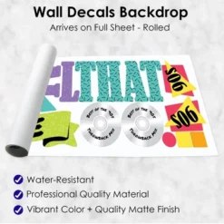 Big Dot Of Happiness 90’s Throwback - Peel And Stick 1990s Party Decoration - Wall Decals Backdrop 10 Big Dot Of Happiness 90’s Throwback - Peel And Stick 1990s Party Decoration - Wall Decals Backdrop -Lamps and Lighting Store GUEST 609997f0 38fb 4958 a14a b6fad0546f3b