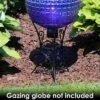 Sunnydaze Decor Sunnydaze Indoor/Outdoor Decorative Steel Scroll Gazing Ball Stand For 10" Or 12" Outdoor Garden Gazing Globes - 11" H - Black 2 Sunnydaze Decor Sunnydaze Indoor/Outdoor Decorative Steel Scroll Gazing Ball Stand For 10" Or 12" Outdoor Garden Gazing Globes - 11" H - Black -Lamps and Lighting Store GUEST 60ee2a19 ec70 496e b414 ac6adf7aa972
