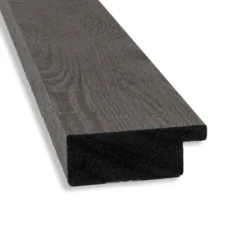 22" X 28" Non-Beveled Rustic Plank Gray Narrow Wall Mirror - Amanti Art