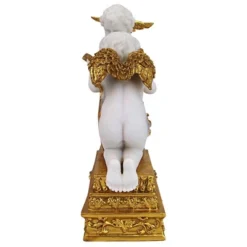 Design Toscano Chateau Carbonne Cherub Mantel Clock -Lamps and Lighting Store GUEST 667e8a5b 8a81 479c 98de d9feb03c823c