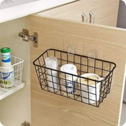 NEX 2pk Hanging Metal No Drilling Wall Mounted Storage Baskets Black 8 NEX 2pk Hanging Metal No Drilling Wall Mounted Storage Baskets Black -Lamps and Lighting Store GUEST 673204d5 2cb2 47ce a832 b2c652c44b7c