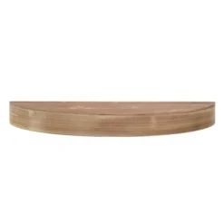 Small Round Wood Floating Decorative Wall Shelf Brown - American Art Decor 9 Small Round Wood Floating Decorative Wall Shelf Brown - American Art Decor -Lamps and Lighting Store GUEST 6a713e67 bc56 48a3 9dce 7b3b49324250