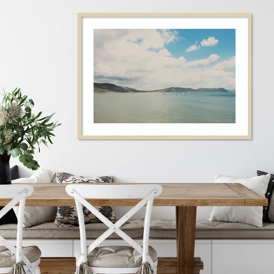 42" X 30" The Beautiful English Channel By Laura Evans Framed Wall Art Print Light Brown - Amanti Art 9 42" X 30" The Beautiful English Channel By Laura Evans Framed Wall Art Print Light Brown - Amanti Art - Image 7
