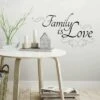 Family Is Love Peel And Stick Wall Decal Black - RoomMates 1 Family Is Love Peel And Stick Wall Decal Black - RoomMates -Lamps and Lighting Store GUEST 6bb2ac1e 73ff 41a6 927a d9ddf6318196