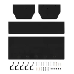 25" X 9" Entryway Floating Utility Wall Shelf With Hooks Black - Danya B. 32 25" X 9" Entryway Floating Utility Wall Shelf With Hooks Black - Danya B. -Lamps and Lighting Store GUEST 6cacd610 cd47 45fd ad36 edb4a9a312e7