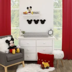 Disney Mickey Mouse Shaped Wall Decor - Black Plush - 3pc -Lamps and Lighting Store GUEST 6d3d9b46 d7d2 42a5 b76a b3b40cd105ae