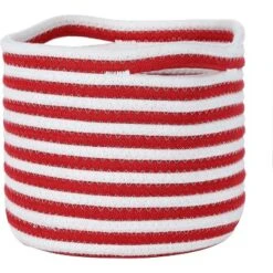 Midlee Candy Cane Rope Basket -Lamps and Lighting Store GUEST 6f4a8f2d 2fad 46b0 89a4 bbf330fd12ee