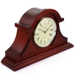 Bedford Clock Collection Redwood Tambour Mantel Clock With Chimes -Lamps and Lighting Store GUEST 71db257d 3d78 4c03 9eb7 188b6bbf69f3