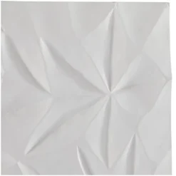 32" X 24" Wood Geometric Carved Wall Decor White - CosmoLiving By Cosmopolitan -Lamps and Lighting Store GUEST 720349ed 2a8c 4ac9 b6c9 3b0fb4658973