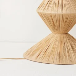 Faux Raffia Floor Lamp Brown (Includes LED Light Bulb) - Opalhouse™ Designed With Jungalow -Lamps and Lighting Store GUEST 722eef02 bd1a 4345 bc17 2300537469fc