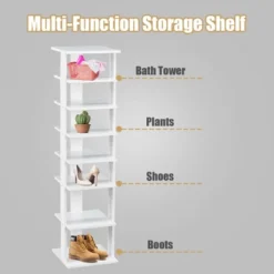 Costway Wooden Shoes Storage Stand 7 Tiers Shoe Rack Organizer Multi-shoe Rack Shoebox 15 Costway Wooden Shoes Storage Stand 7 Tiers Shoe Rack Organizer Multi-shoe Rack Shoebox -Lamps and Lighting Store GUEST 73277b0a 785e 4b3b 8b52 e0b30307c59e