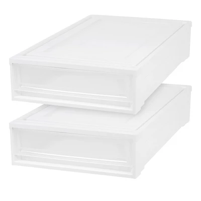 IRIS USA Plastic Under Bed Storage Containers 10 IRIS USA Plastic Under Bed Storage Containers - Image 8