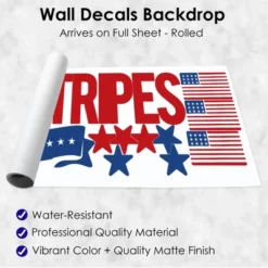 Big Dot Of Happiness Stars & Stripes - Peel And Stick Patriotic Party Decoration - Wall Decals Backdrop -Lamps and Lighting Store GUEST 73c629ff 2c3c 4ffa a6ad 8fb39fc4c275