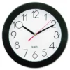 UNIVERSAL Round Wall Clock 9 3/4" Black 10421