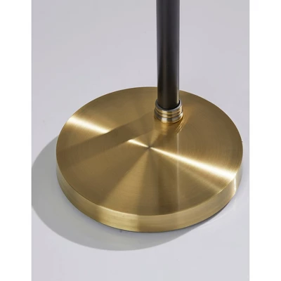 3 Arm Bergen Arc Lamp Black - Adesso 7 3 Arm Bergen Arc Lamp Black - Adesso - Image 5