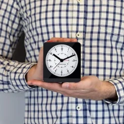 Marathon Analog Classic Sleek & Stylish Desk Alarm Clock With Auto Ambient Night Light -Lamps and Lighting Store GUEST 767d4618 02f8 4082 bd93 e9b74500e3c9