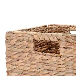 Hastings Home 12-Inch Square Handmade Wicker Storage Bin Foldable Basket Made Of Water Hyacinth | Set Of 2 14 Hastings Home 12-Inch Square Handmade Wicker Storage Bin Foldable Basket Made Of Water Hyacinth | Set Of 2 -Lamps and Lighting Store GUEST 7925fb40 cd71 4b22 a15b 69f555b22b40